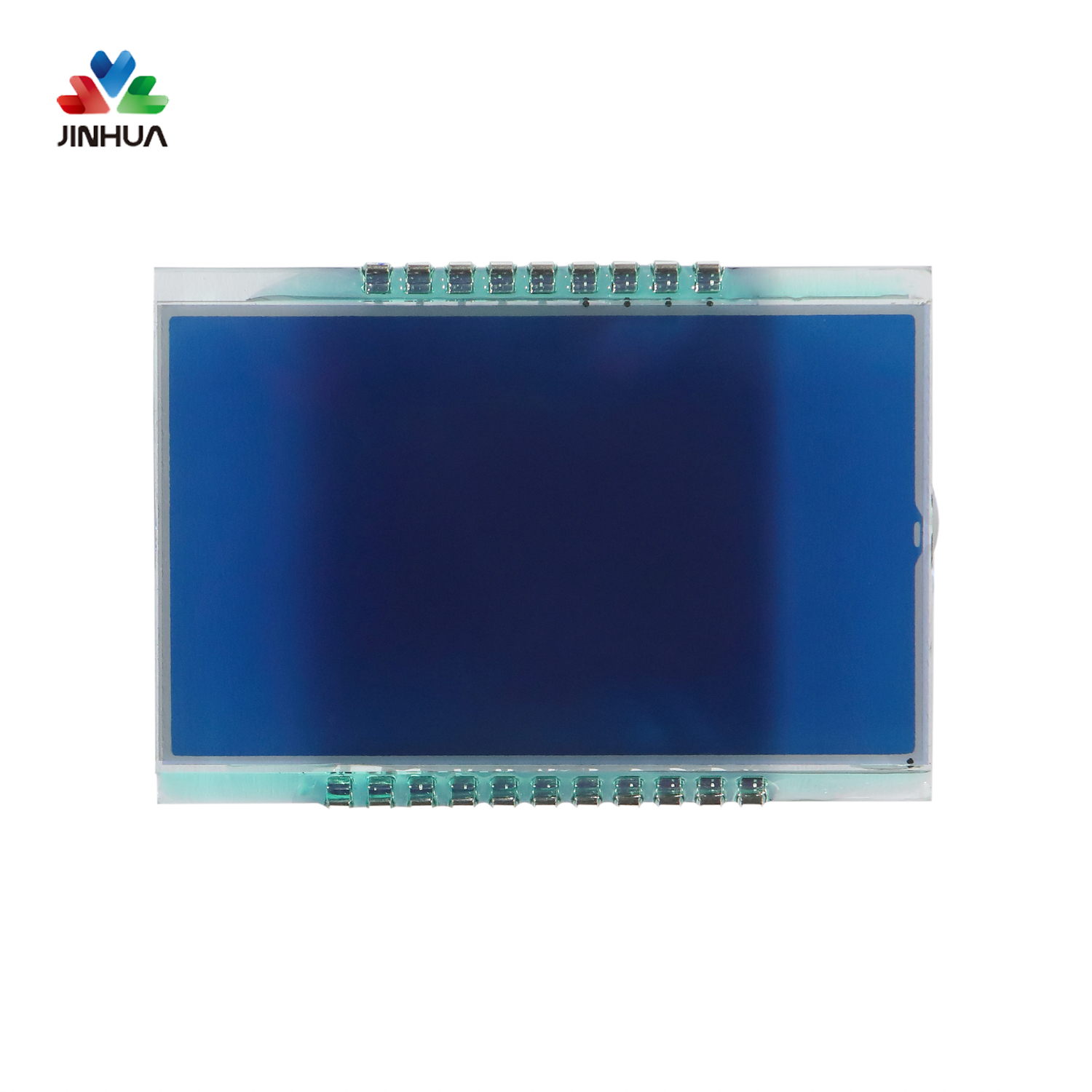 Stifte Negativ Transmissiv HTN LCD-Anzeige mit blauem Segment