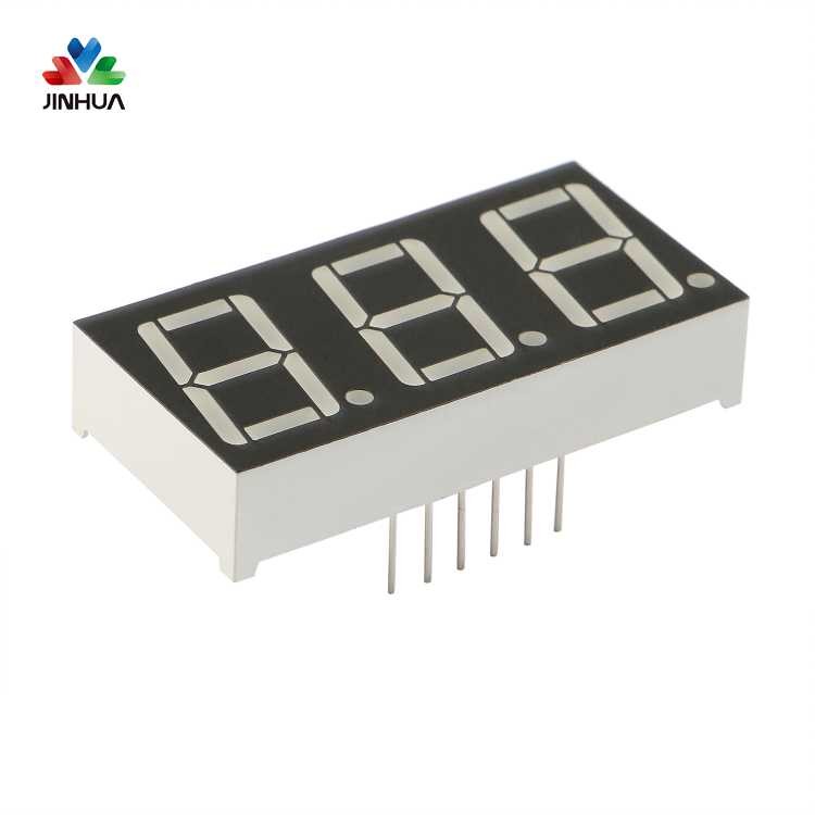 12 Pins 0,36 Zoll 3-stellige 7-Segmentanzeige LED-Modul Großhandel